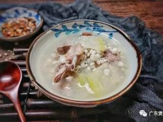 冬瓜薏米水鸭汤