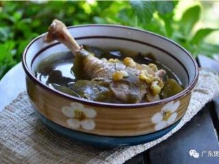 黄豆海带老鸭汤的做法