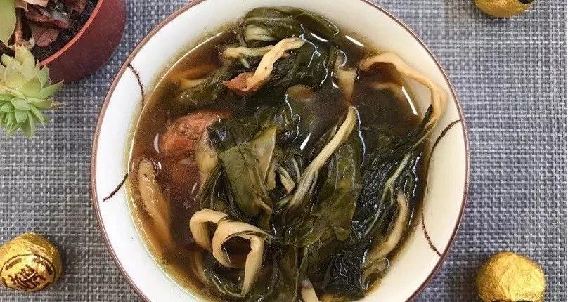 无花果菜干猪腱子肉汤