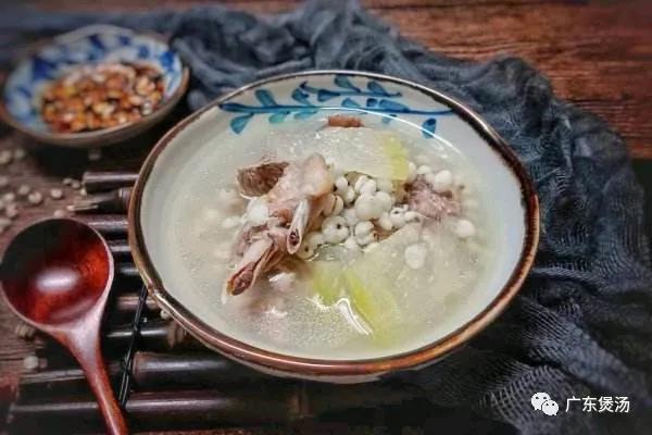 冬瓜薏米水鸭汤